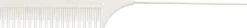 JRL Professional - Teasing comb 8.6" White