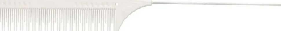 JRL Professional - Teasing comb 8.6" White