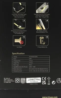 JRL Professional - Trimmer Fresh 2020T Gold