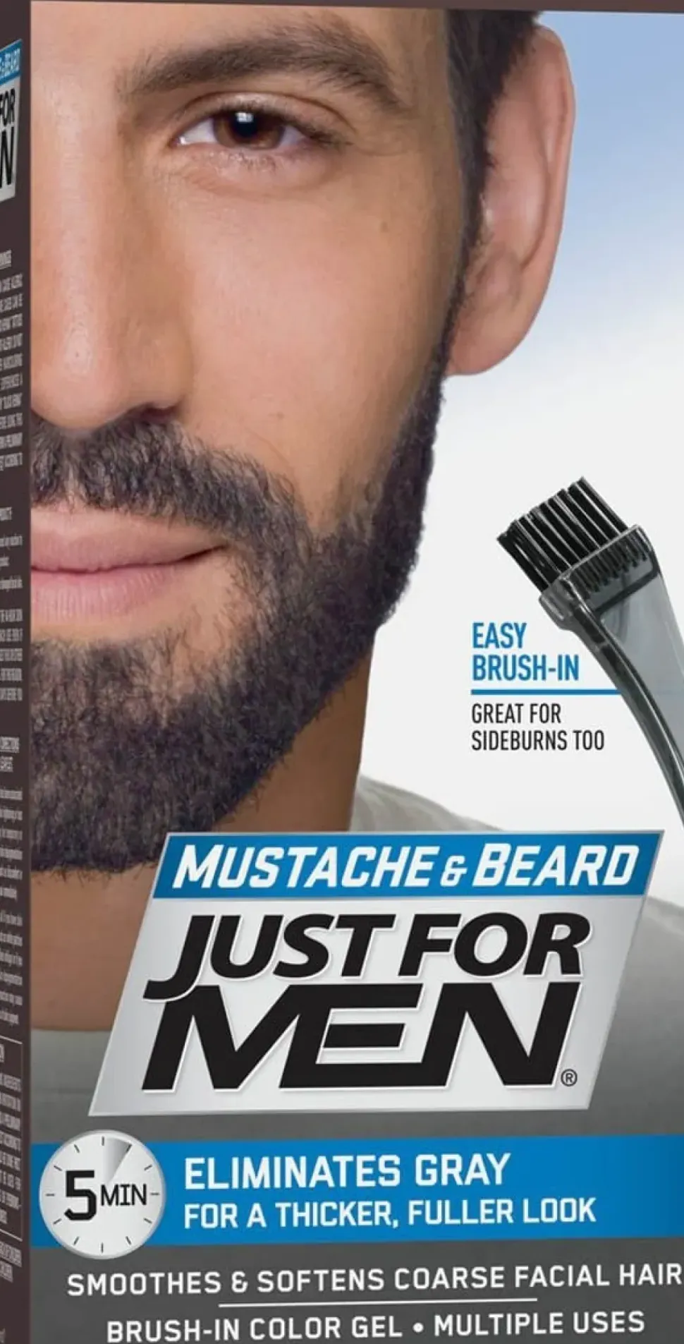 Just For Men - Mustache & Beard Color (Black)