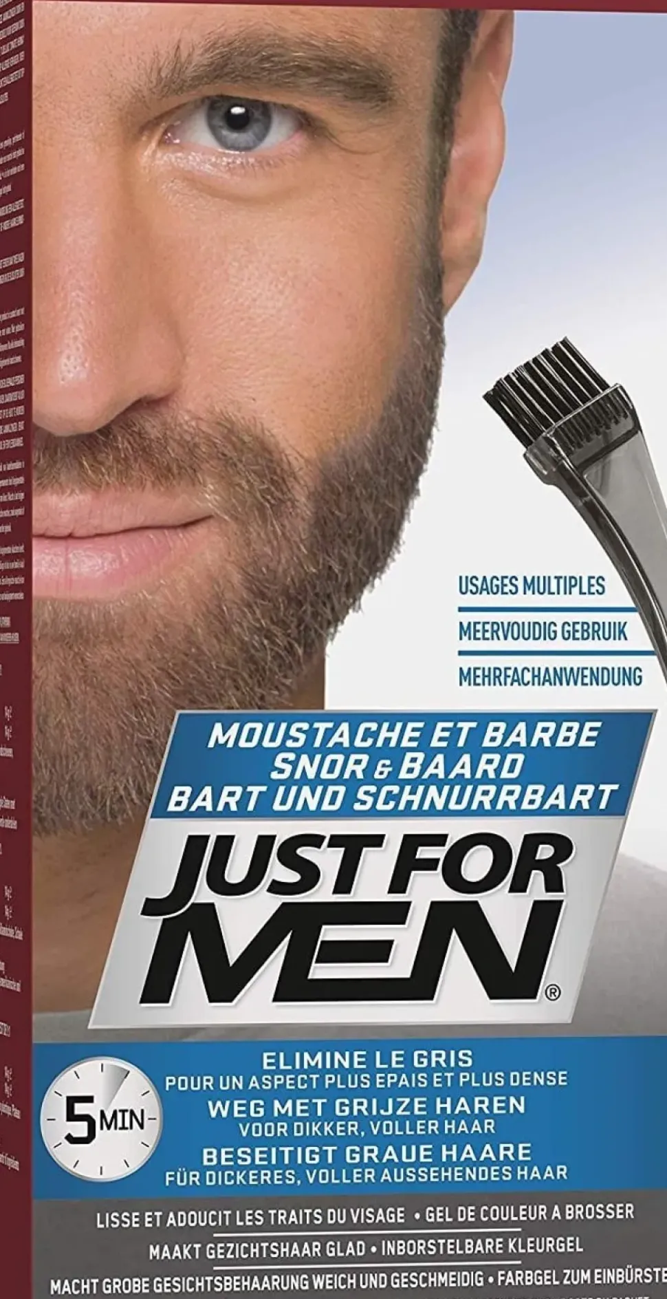 Just For Men - Mustache & Beard Color (Medium Brown)