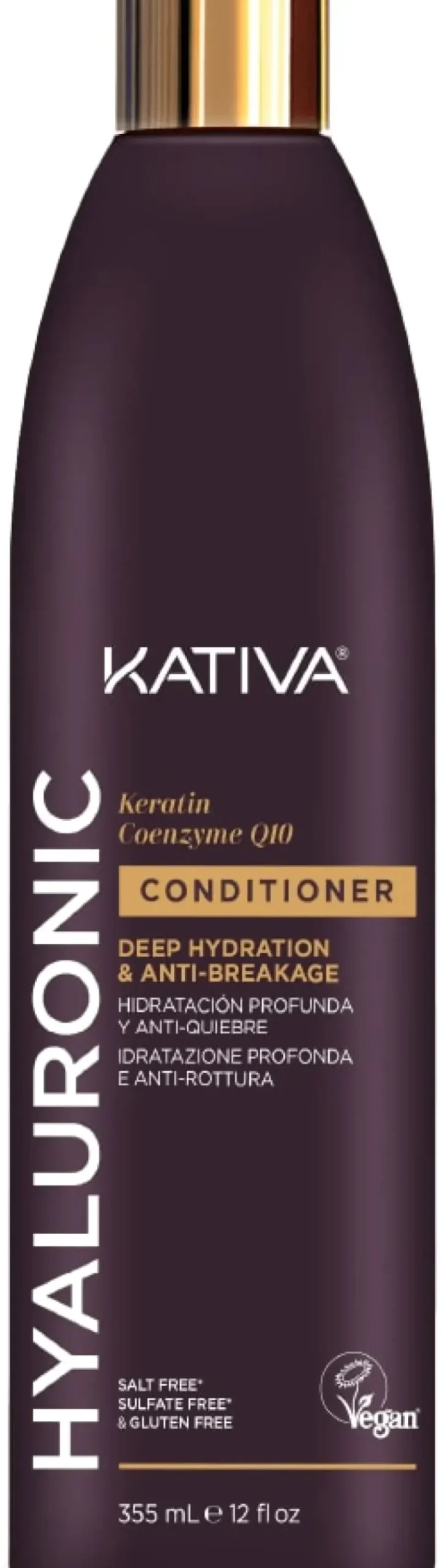 Kativa Hyaluronic Coenzyme Q10 Keratin Conditioner 355 ml