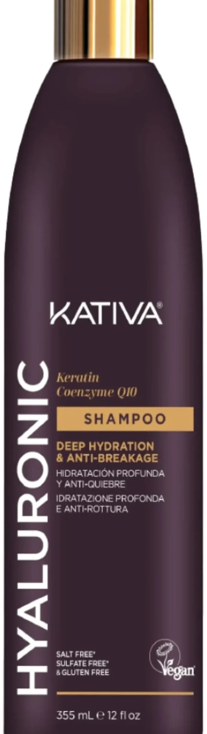 Kativa Hyaluronic Coenzyme Q10 Keratin Shampoo 355 ml