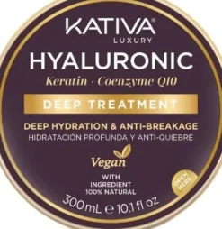 Kativa Hydrating Hyaluronic Acid Anti-Breakage Mask 300 ml