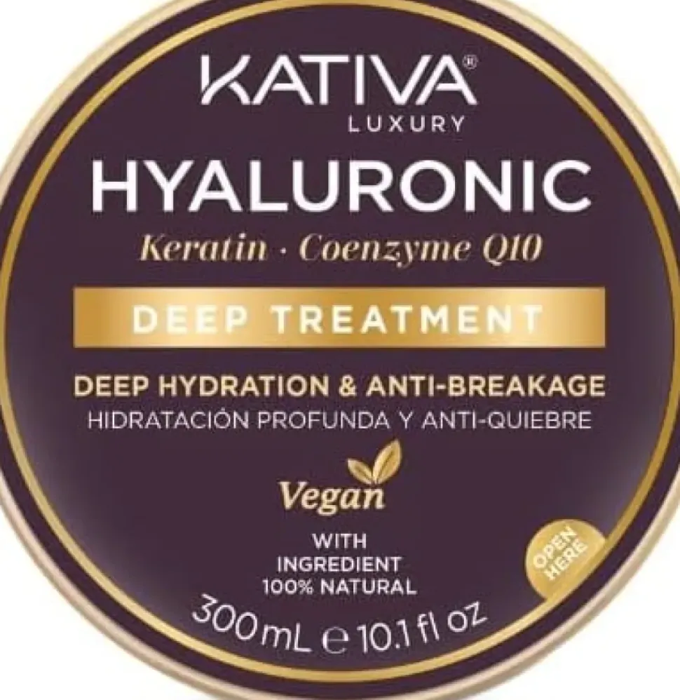 Kativa Hydrating Hyaluronic Acid Anti-Breakage Mask 300 ml