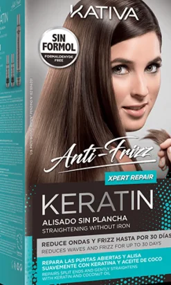 Kativa Keratin Straightening Without Iron Xtreme Repair