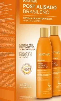 Kativa Kit 2 Straightening Post Treatment - 450 ml