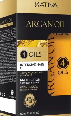 Kativa 4 x Aceites Argan Oil 60 ml