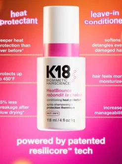 K18 HeatBounce Conditioning Heat Protectant 118 ml