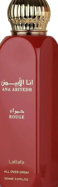 Lattafa All Over Spray - Ana Abiyedh Rouge EDP 150 ml