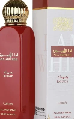 Lattafa All Over Spray - Ana Abiyedh Rouge EDP 150 ml