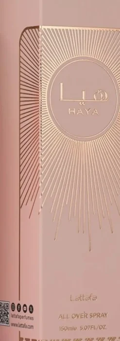 Lattafa All Over Spray - Haya Women 150 ml