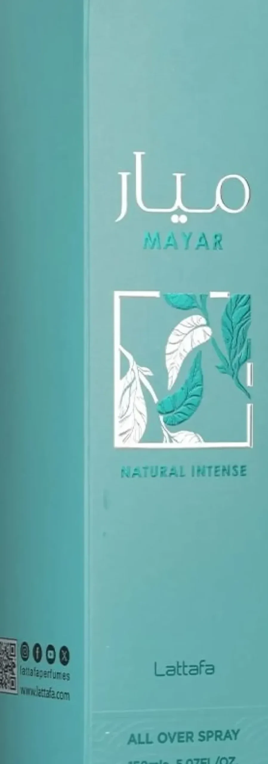 Lattafa All Over Spray - Mayar Natural Intense Women 150 ml