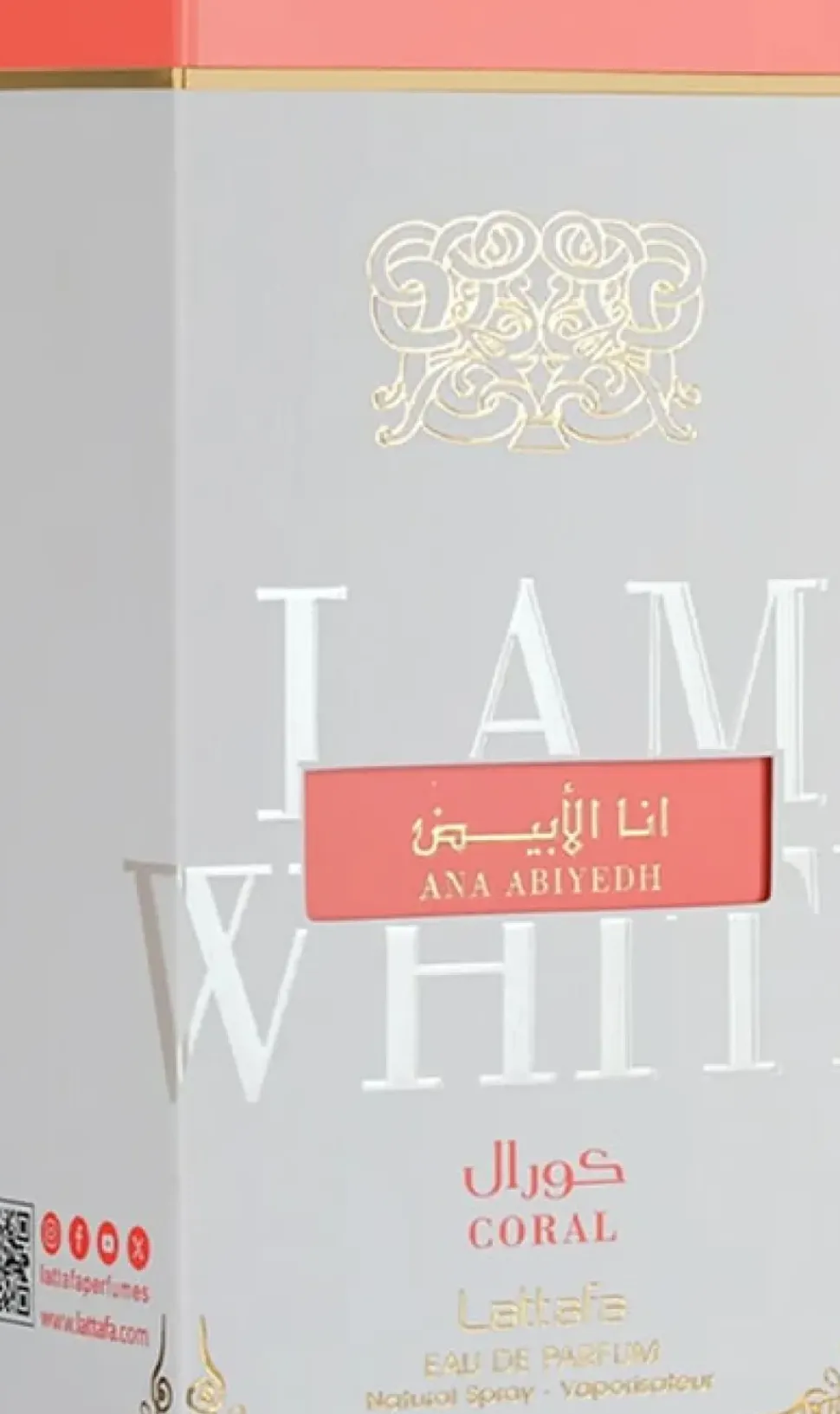 Lattafa Ana Abiyedh Coral Unisex EDP 60 ml