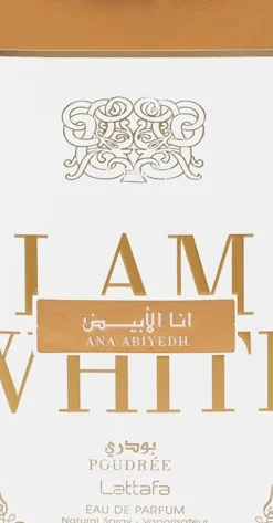 Lattafa Ana Abiyedh Poudree Unisex EDP 60 ml