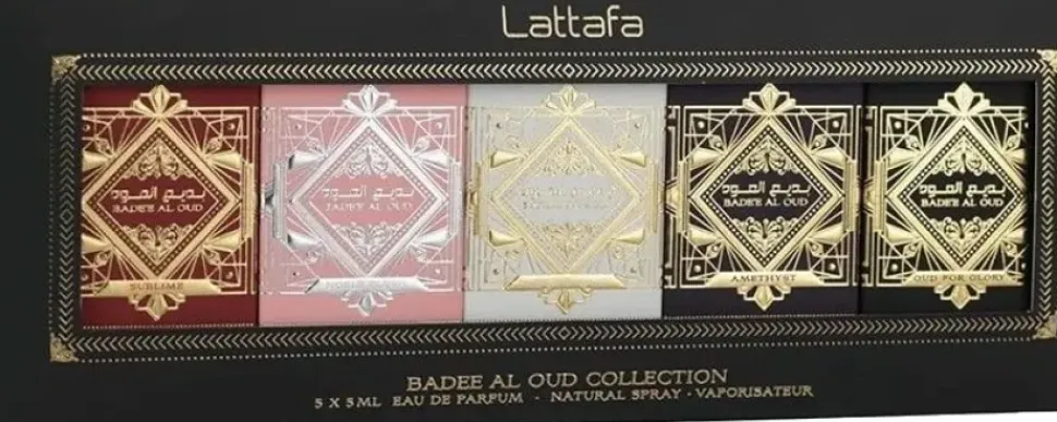 Lattafa Badee Al Oud Collection Set 5x5 ml