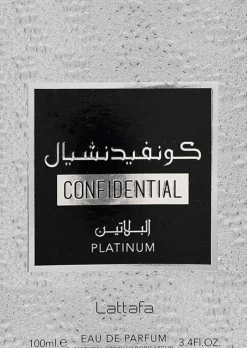Lattafa Confidential Platinum Men EDP 100 ml