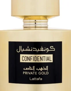 Lattafa Confidential Private Gold Unisex Eau de Parfum 100 ml