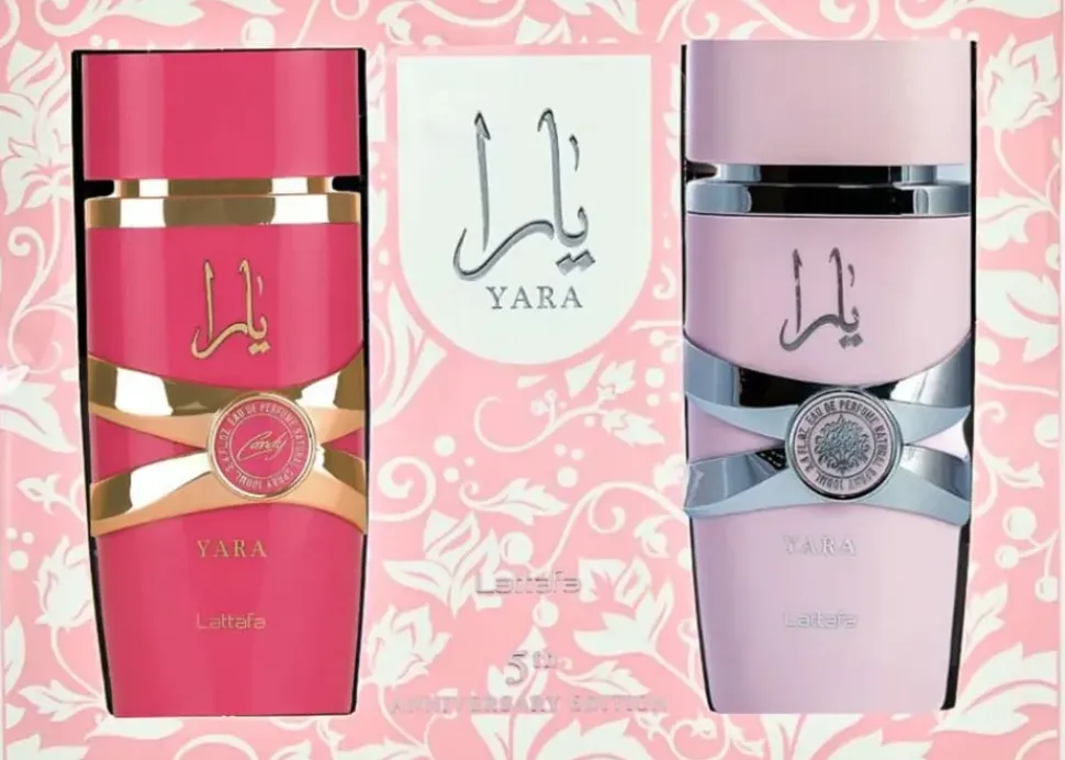 Lattafa Gift Set Yara 5th Anniversary Women EDP 100 ml