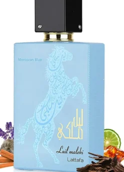 Lattafa Lail Maleki Moroccan Blue Unisex EDP 100 ml