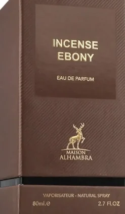 Lattafa ​​​Maison Alhambra Incense Ebony EDP 80 ml