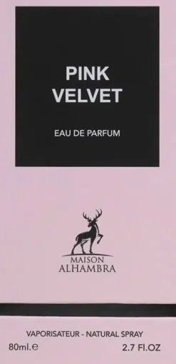 Lattafa Maison Alhambra Pink Velvet EDP 80 ml
