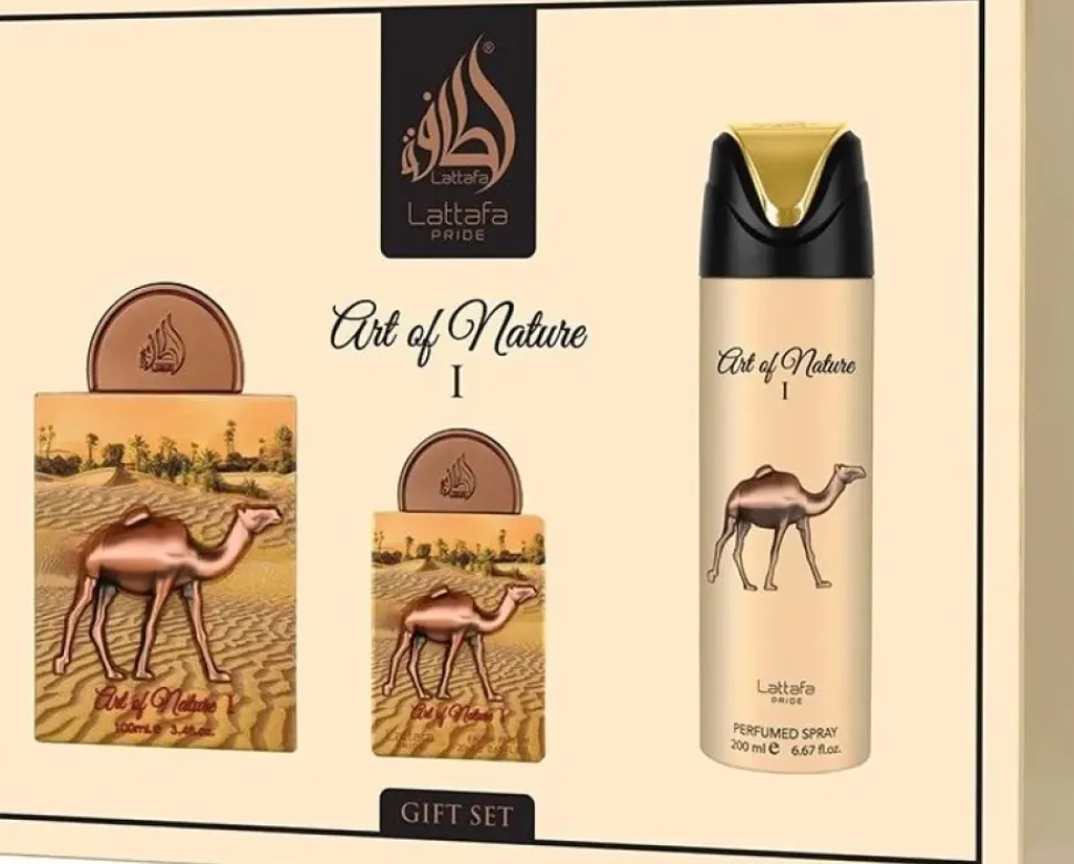 Lattafa Pride Art of Nature I 100 ml EDP + 20 ml EDP + 200 ml Deodorant