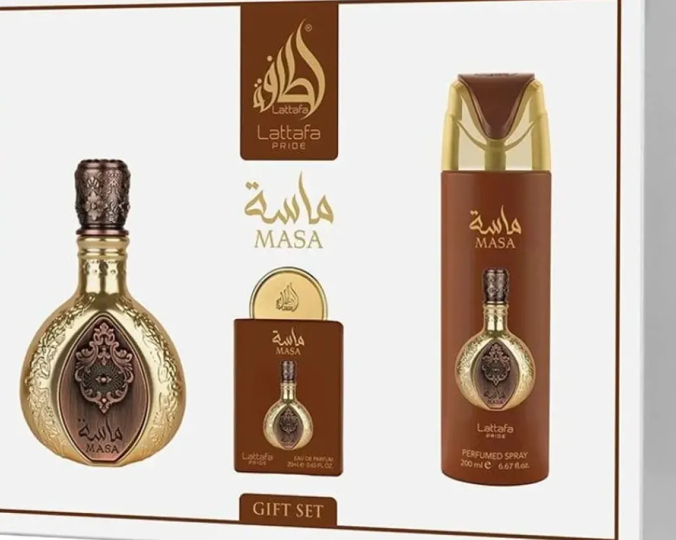 Lattafa Pride Masa 100 ml EDP + 20 ml EDP + 200 ml Deodorant
