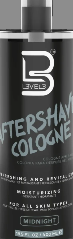 L3VEL3 - After Shave Spray Cologne Midnight 400 ml