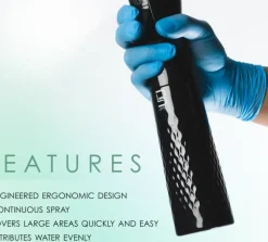 L3VEL3 - Beveled Continuous Spray Bottle Black