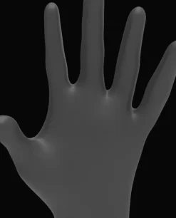 L3VEL3 Black Small Professional Nitrile Gloves 100 Pack