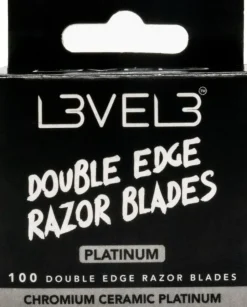 L3VEL3 Double-Edge Razor Blades 100 Pcs