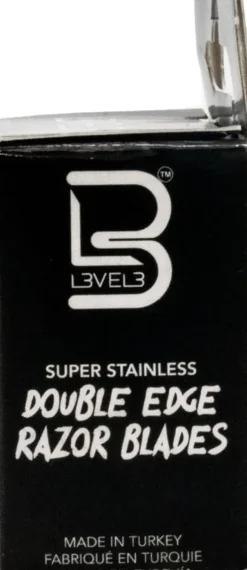 L3VEL3 Double-Edge Razor Blades 100 Pcs