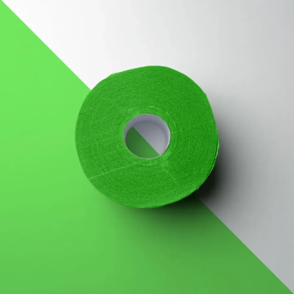 L3VEL3 Green Neck Strip Paper Bundle 5 Rolls