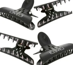 L3VEL3 - Hair Claw Clips 4 Pack