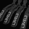 L3VEL3 Hair Croc Clips 4 Pack