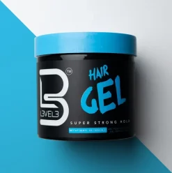 L3VEL3 - Hair Strong Hold Styling Gel 1000 ml