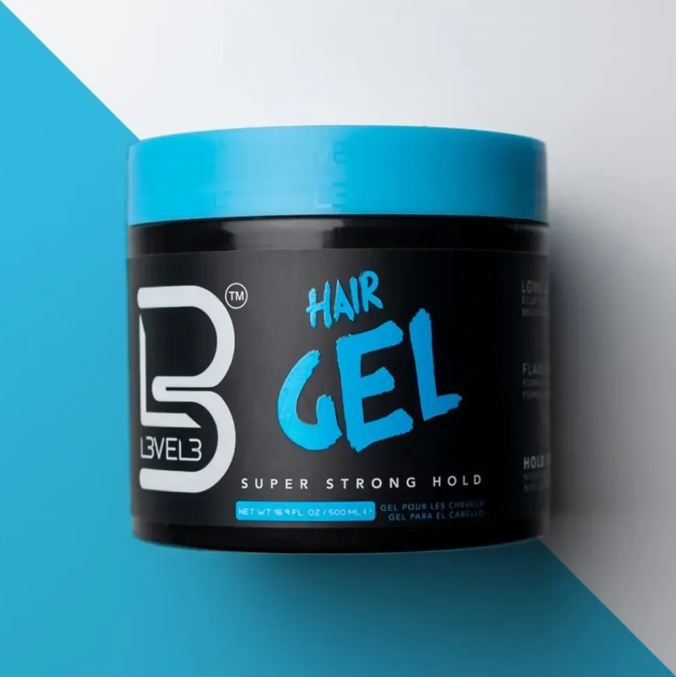 L3VEL3 - Hair Strong Hold Styling Gel 500 ml