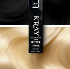 L3VEL3 Kray Black Semi Permanent Color Tube 100 ml