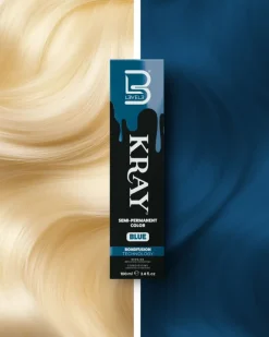 L3VEL3 Kray Blue Semi Permanent Color Tube 100 ml