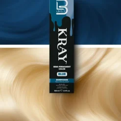 L3VEL3 Kray Blue Semi Permanent Color Tube 100 ml