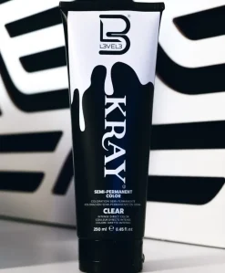 L3VEL3 Kray Clear Semi Permanent Color Tube 250 ml