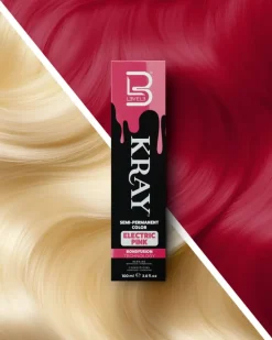 L3VEL3 Kray Electric Pink Semi Permanent Color Tube 100 ml