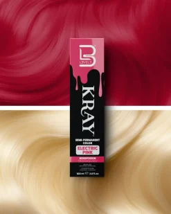 L3VEL3 Kray Electric Pink Semi Permanent Color Tube 100 ml