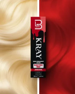 L3VEL3 Kray Electric Red Semi Permanent Color Tube 100 ml