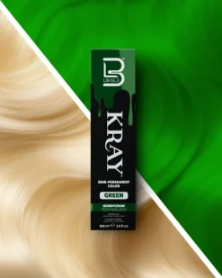 L3VEL3 Kray Green Semi Permanent Color Tube 100 ml