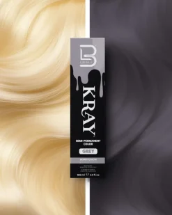 L3VEL3 Kray Grey Semi Permanent Color Tube 100 ml