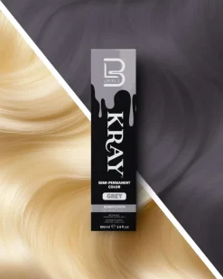 L3VEL3 Kray Grey Semi Permanent Color Tube 100 ml