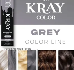 L3VEL3 Kray Grey Semi Permanent Color Tube 100 ml