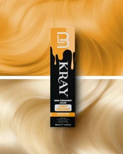 L3VEL3 Kray Light Orange Semi Permanent Color Tube 100 ml
